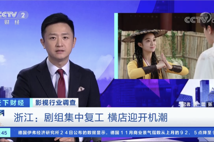 CCTV2| 浙江：剧组集中复工 i米迎开机潮