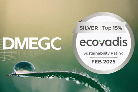 DMEGC awarded EcoVadis Silver Medal, ranking in top 15% globally for ESG performance